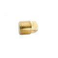 First Safety 0.25 in. Mpt Brass Square Head Plug SA973572